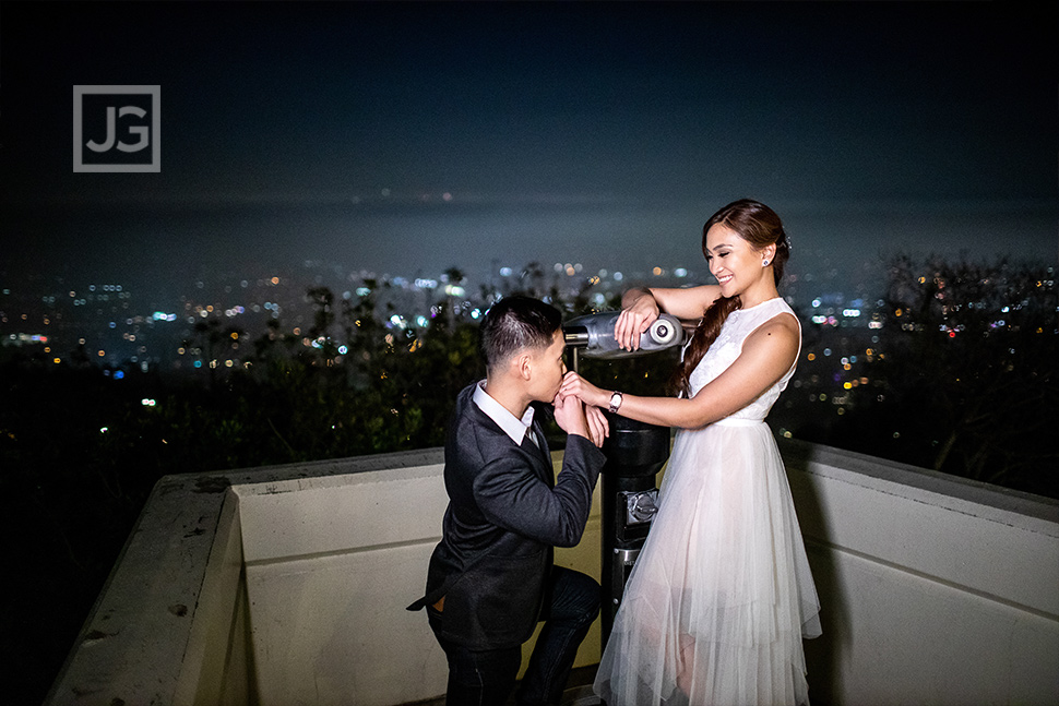 Griffith Observatory Engagement Photos