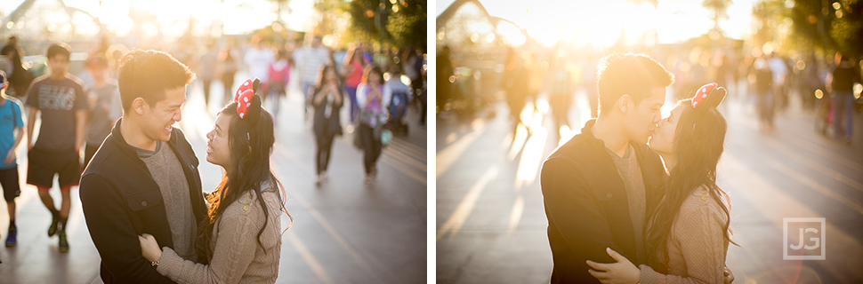 Sunset photos at California Adventures