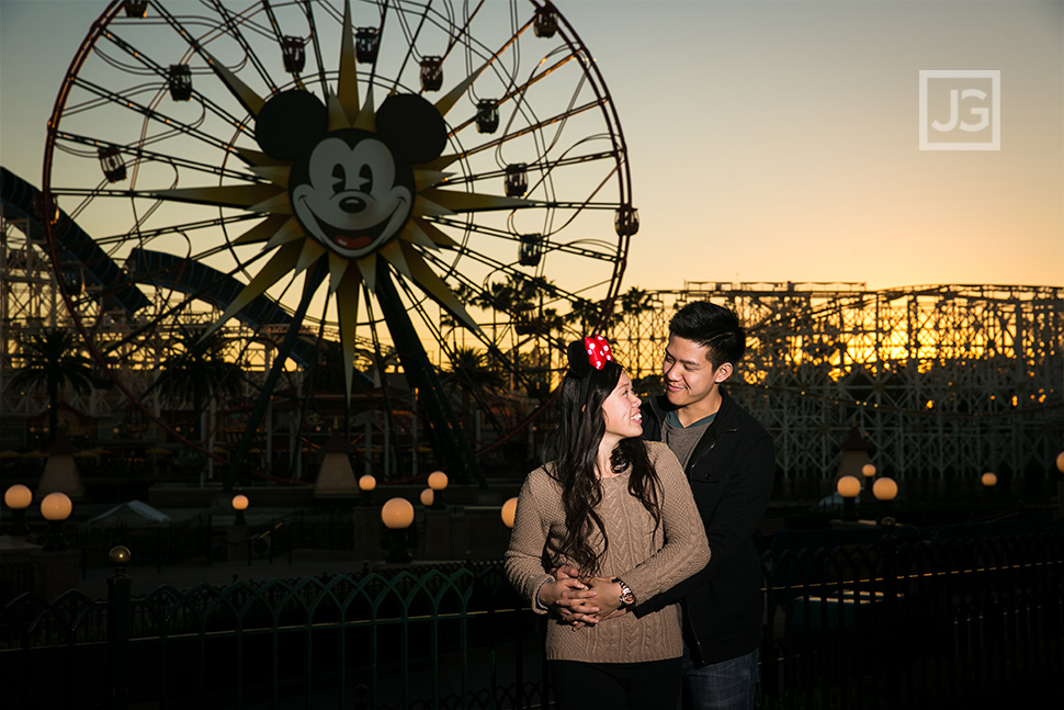 Disneyland Engagement Photos