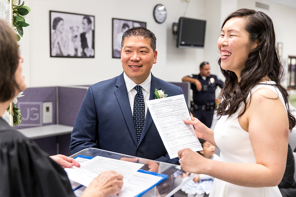 Beverly Hills Courthouse Wedding
