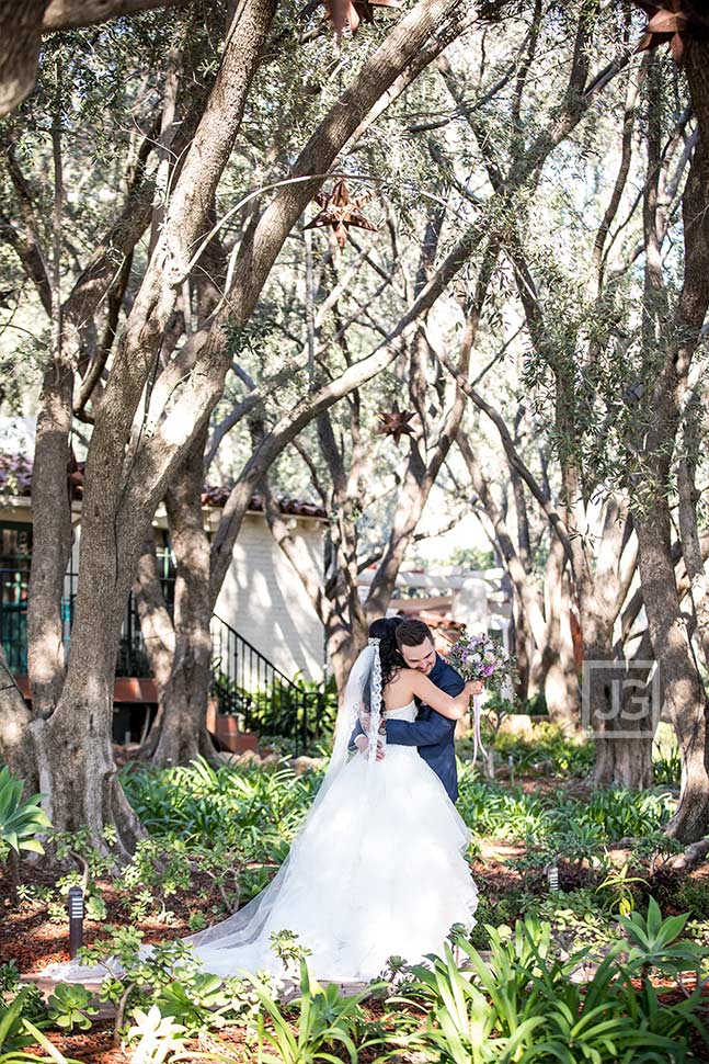 Wedding First Look Padua Hills Theatre