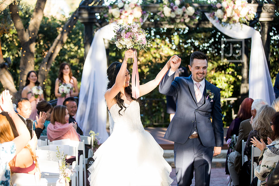 Padua Hills Theatre Wedding Ceremony Recessional