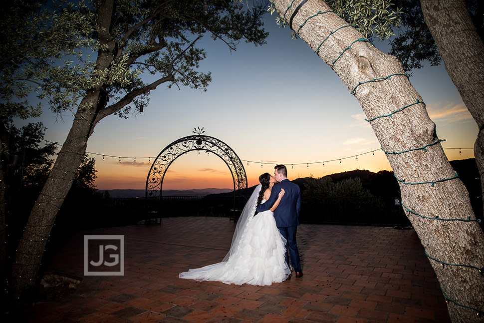 Padua Hills Wedding Photography Sunset