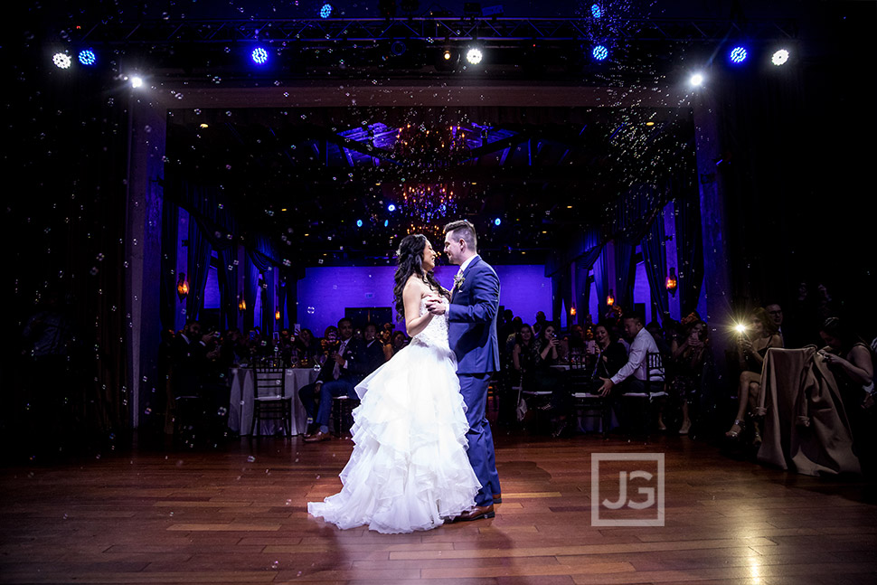 Padua Hills First Dance with Bubbles