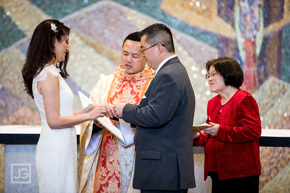 St. John Neumann Catholic Church Ring Ceremony