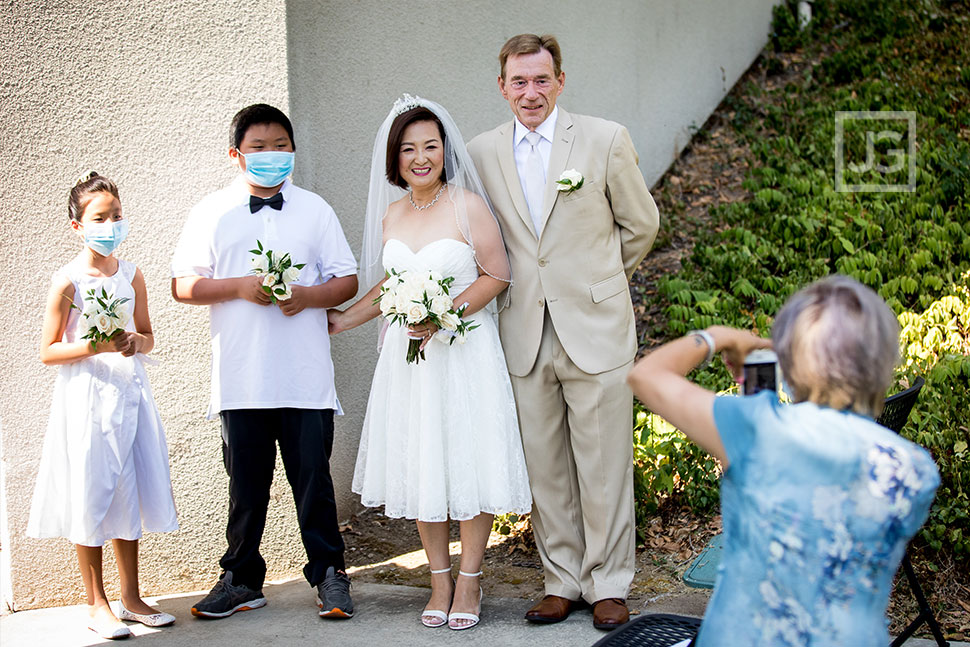 Intimate Wedding Ceremony Glenkirk Church