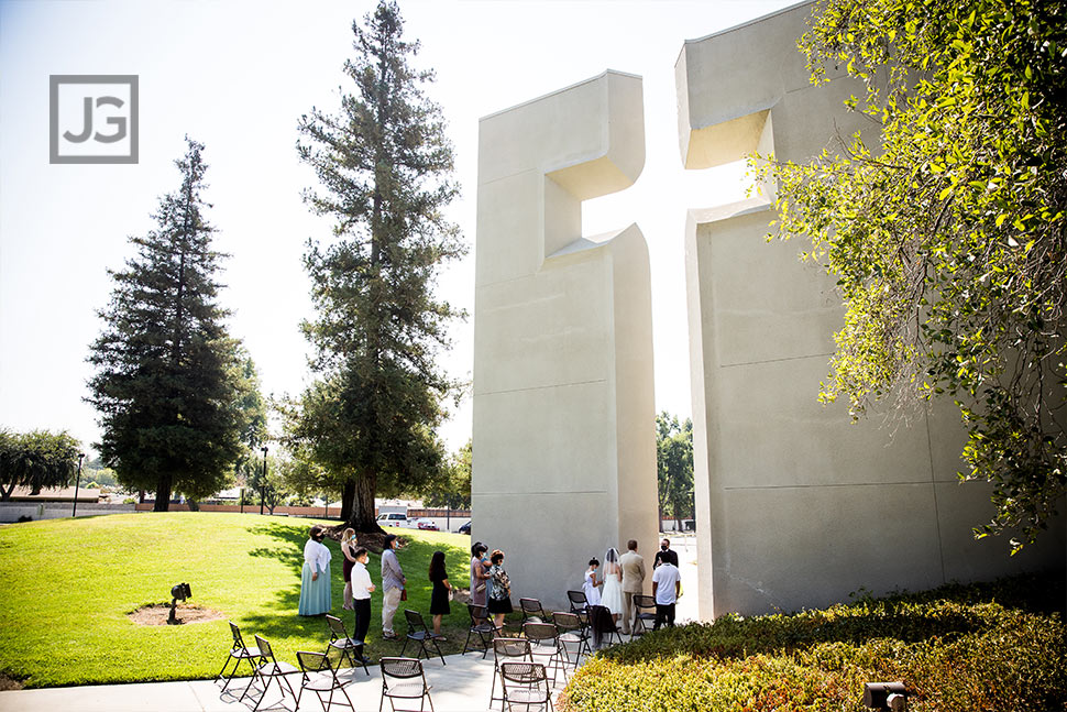 Intimate Wedding Ceremony Glendora