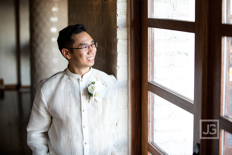 Padua Theatre Wedding Groom Preparation