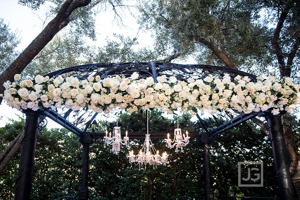 Padua Hills Gazebo Wedding Flowers