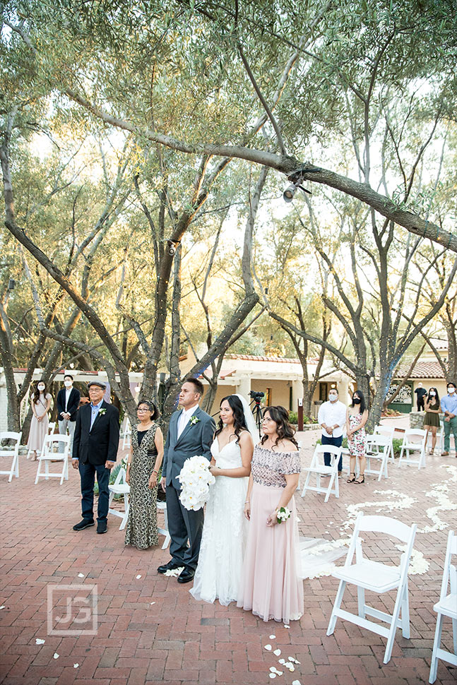 Padua Hills Theatre Wedding During COVID19