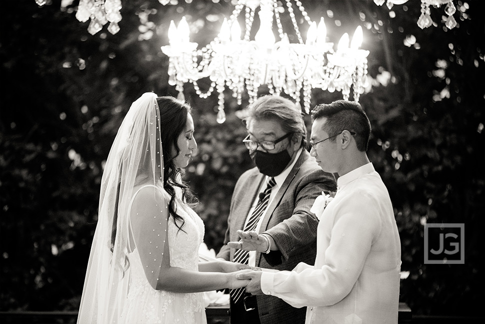 Padua Wedding Ceremony Final Blessing