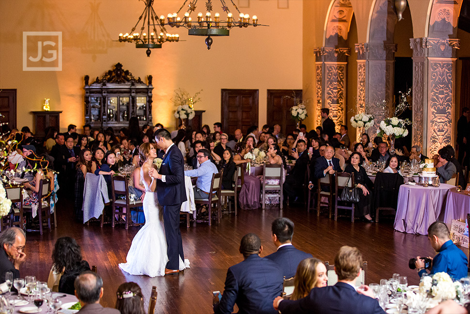 Wilshire Ebell Theatre Wedding First Dance