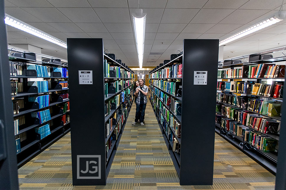 Cal Poly Pomona Library Engagement Photos