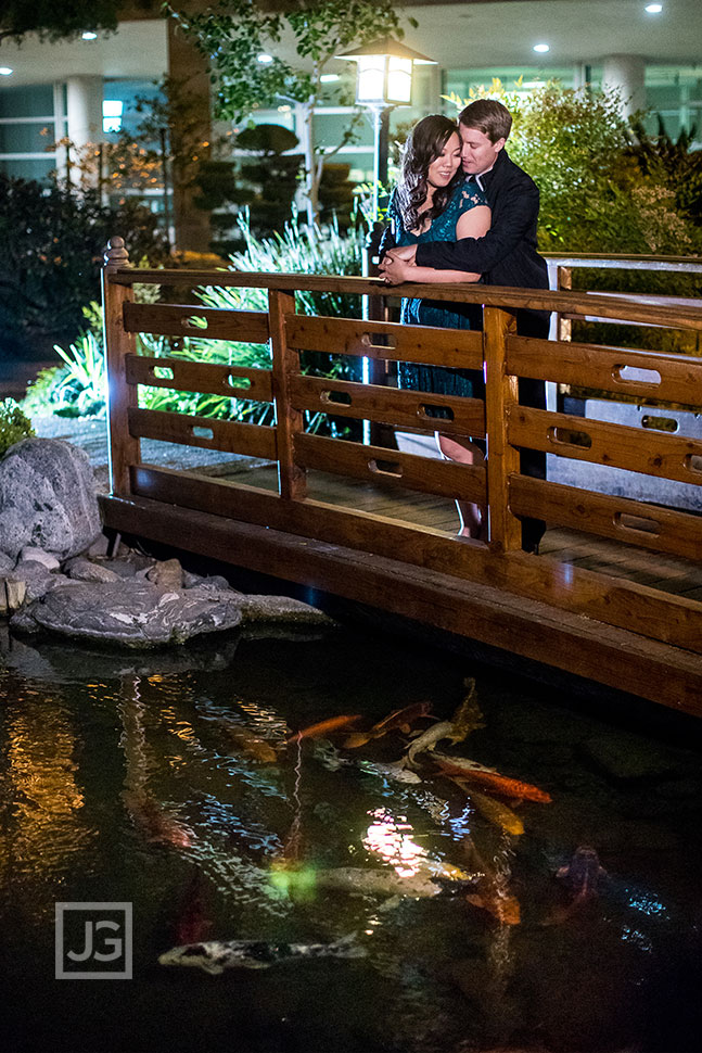 Cal Poly Pomona Engagement Photos Japanese Garden