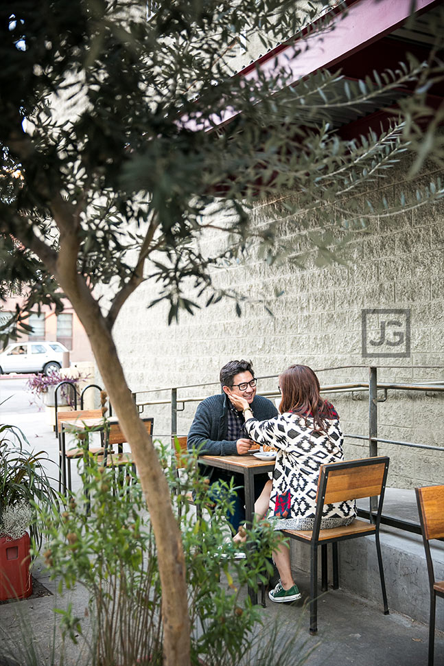 Engagement Photography in LA Art District