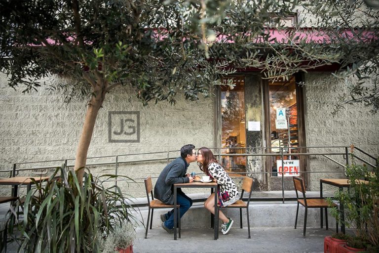 Read more about the article Arts District Engagement Photos Los Angeles | Young + Trung