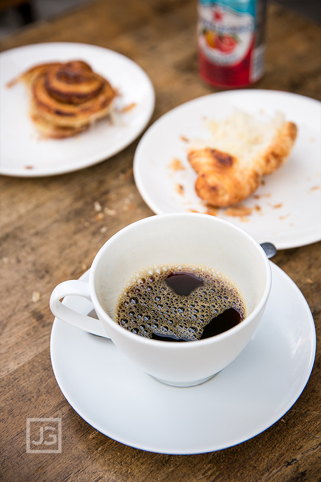 Coffee and Cinnamon Rolls