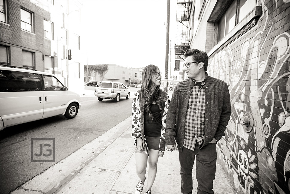 Engagement Photos Downtown Los Angeles