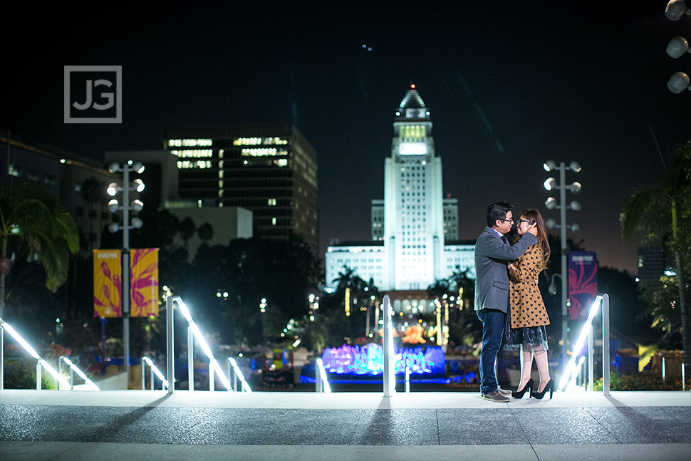 Engagement Photos LA City Hall