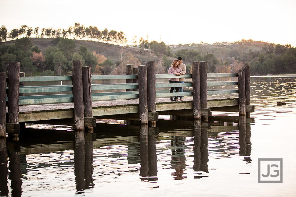 Bonelli Park Pier Engagement Photography