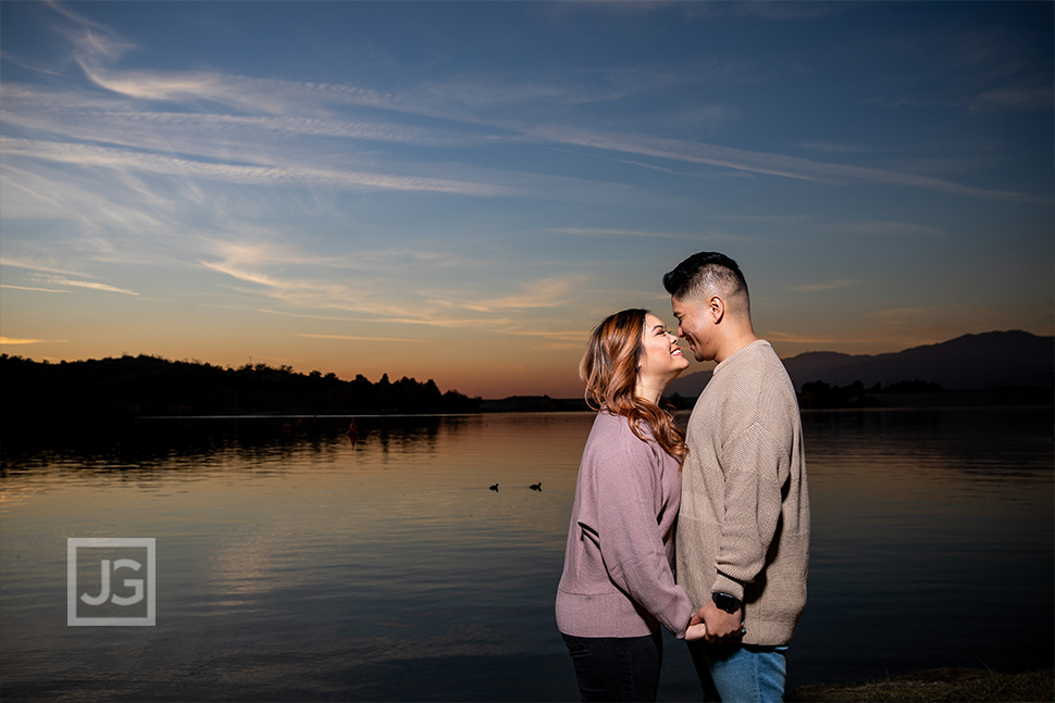 Puddingstone Reservoir Engagement Photography