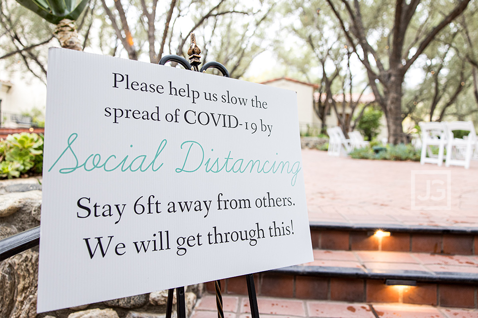 Covid19 Wedding Coronavirus Sign