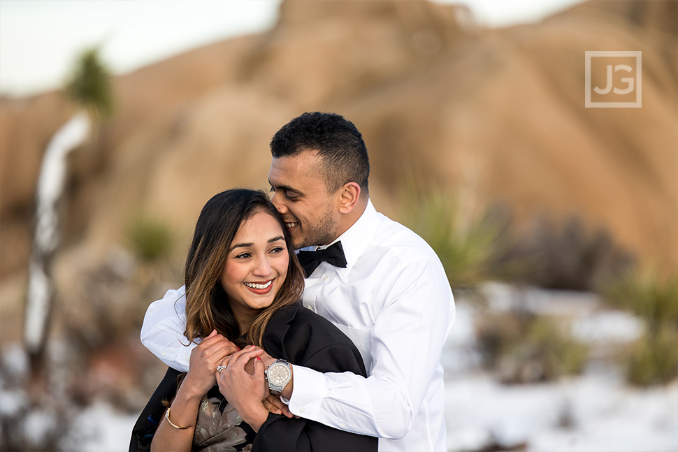 Cute Moment in Joshua Tree