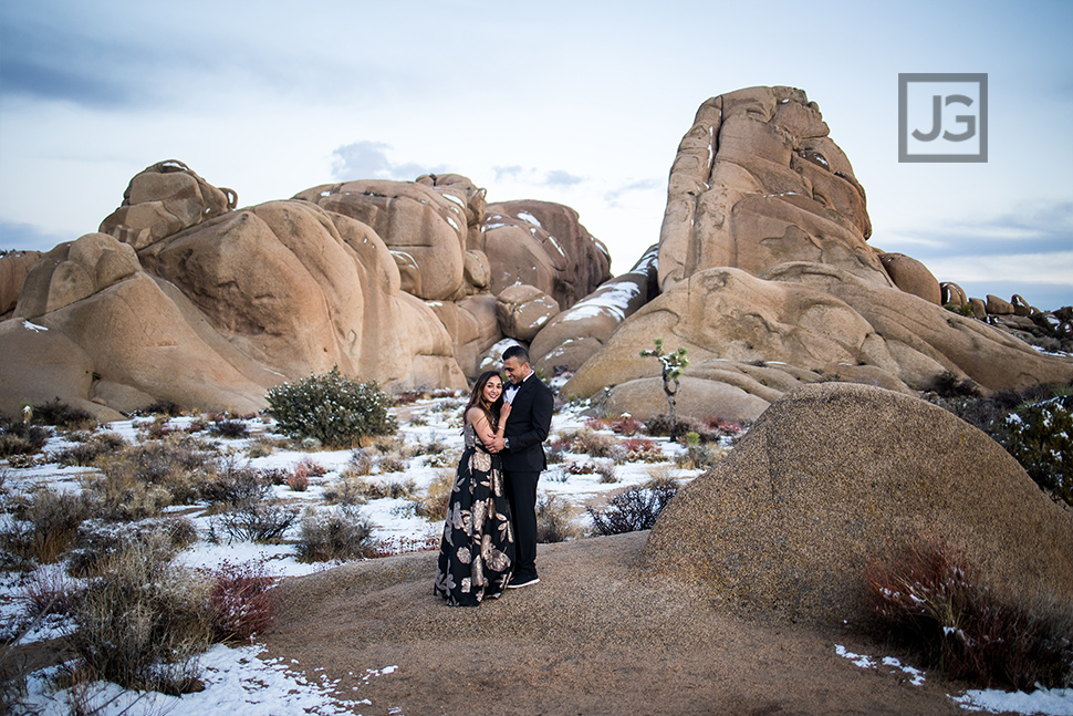 Engagement Photos in the Snow