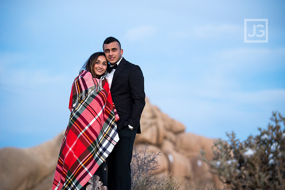 Engagement Photography in the Cold Snow