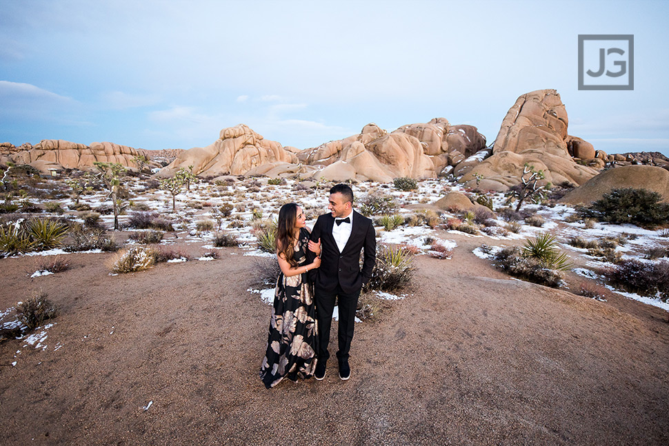 Desert Engagement Photography