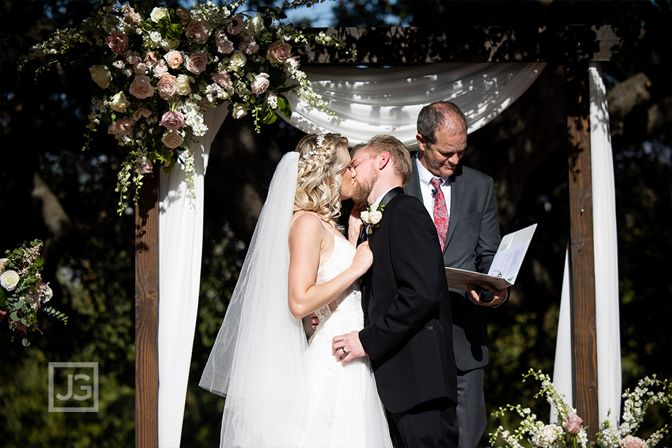 Wedding First Kiss