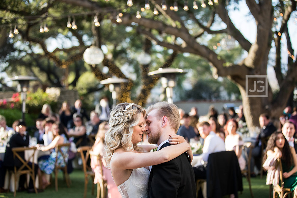 Wedding Reception First Dance Quail Ranch 