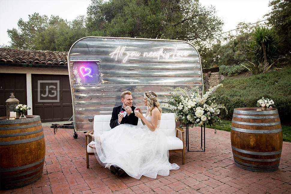 Simi Valley Wedding Vintage RV