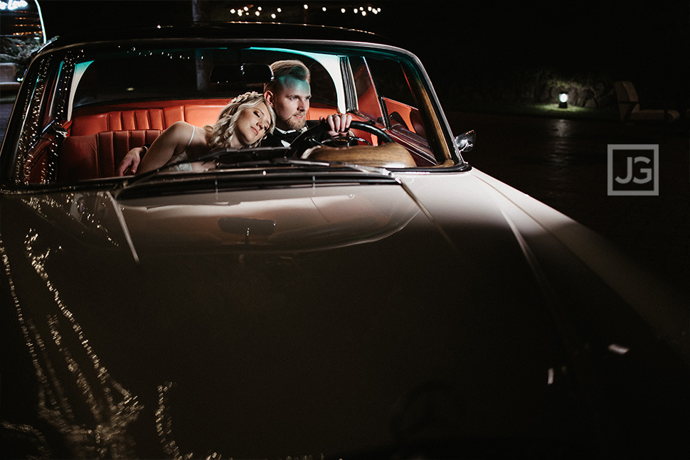 Wedding Photography with Vintage Car
