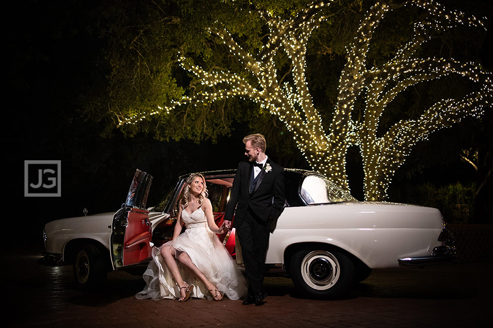 Classic Mercedes Wedding Photo