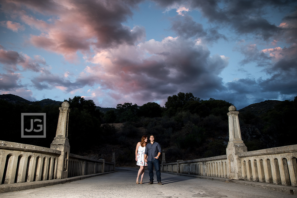 Engagement Photography Historic Bridge