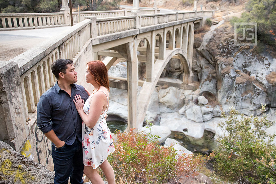 Engagement Photos Historic Bridge