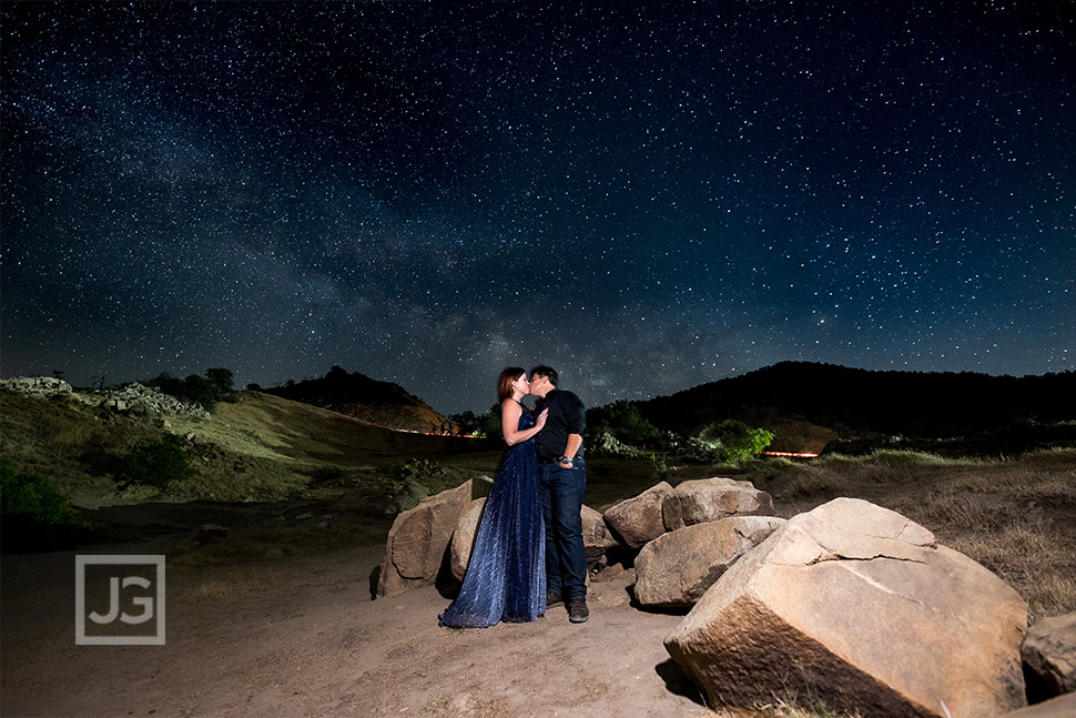 Engagement Photos with Stars