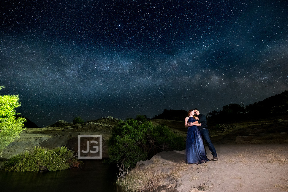 Milky Way Engagement Photography