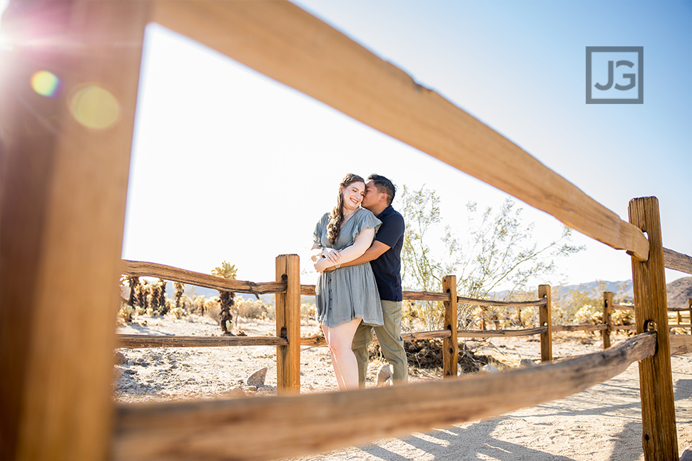 Desert Engagement Photo