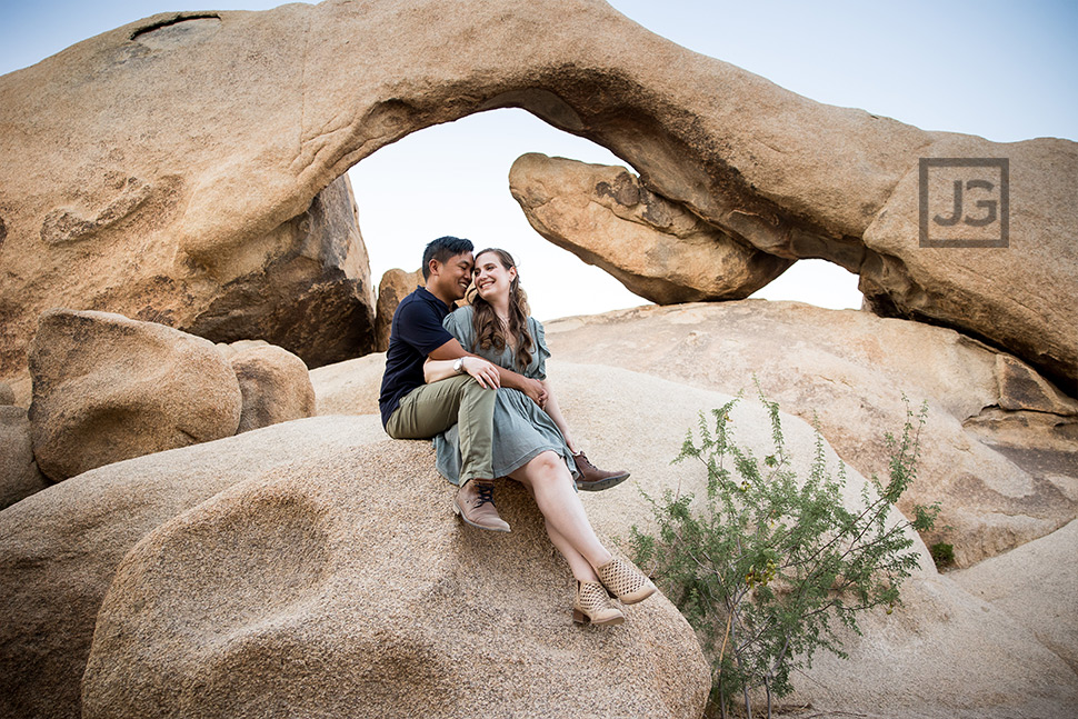 Arch Rock Engagement Photography