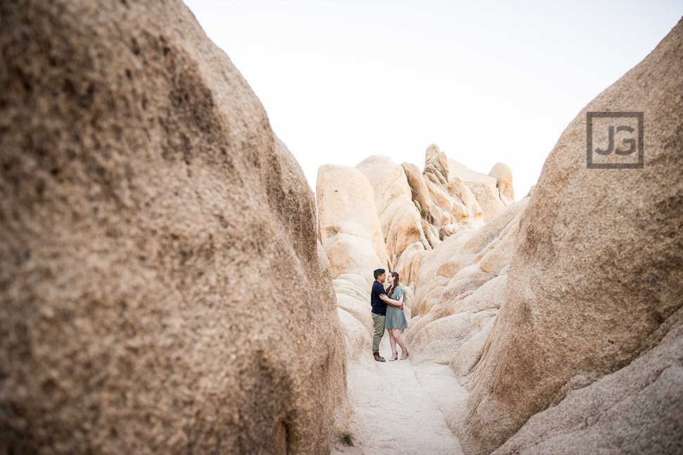 Engagement Photos Joshua Tree Rocks