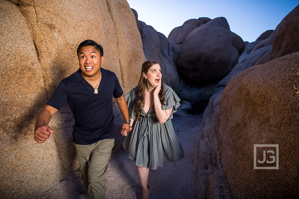 Fun and Silly Joshua Tree Photo