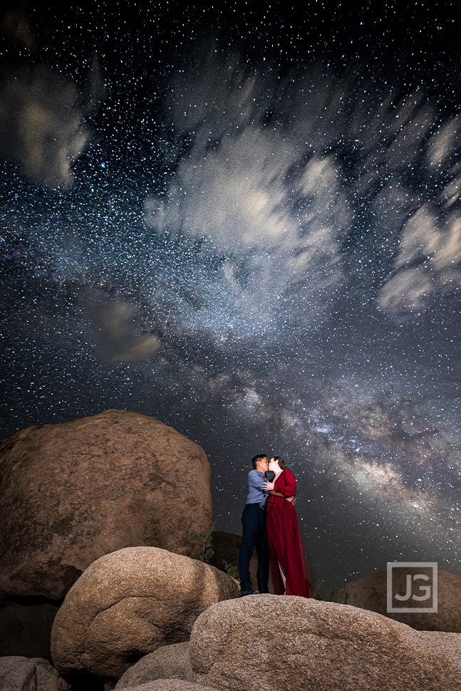 Milky Way Engagement Photography