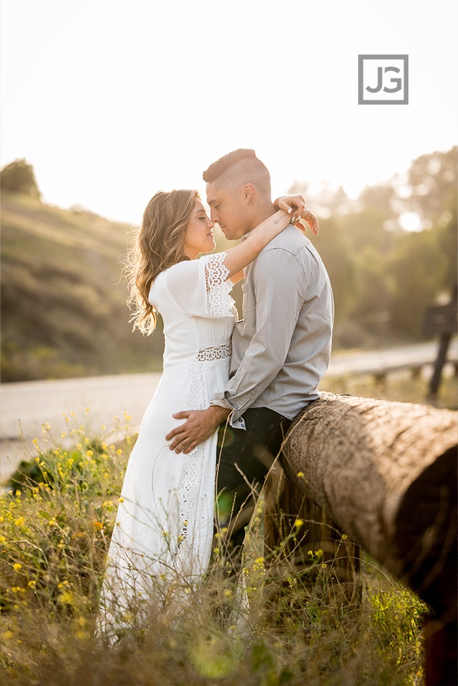 Rustic Engagement Photo Los Angeles