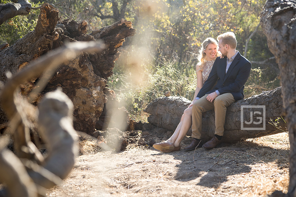 Santa Monica Mountains Engagement Photos