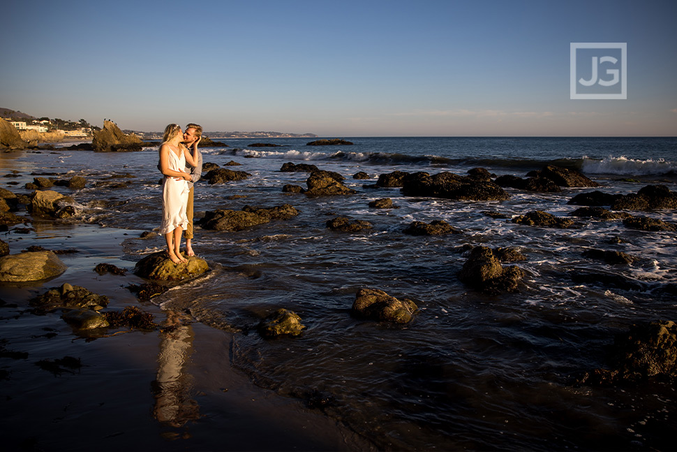 Rocky Beach Engagement Photos