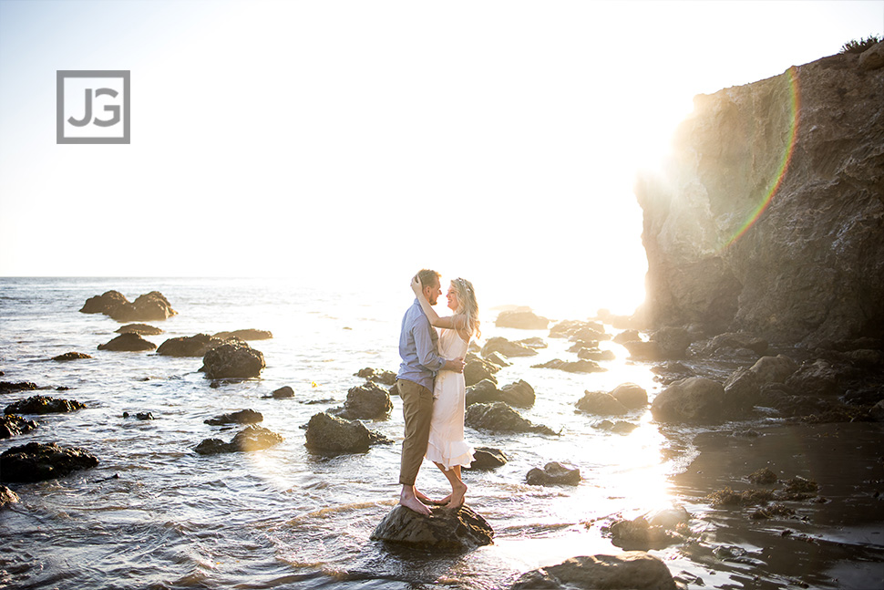 Engagement Photos Malibu Beach