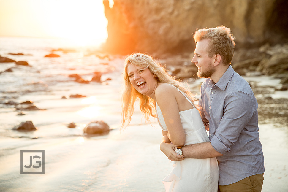 El Matador State Beach Engagement Photography