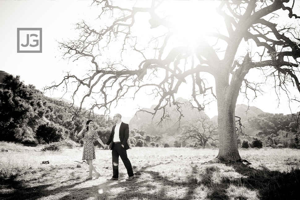 Malibu Creek State Park Engagement Photography